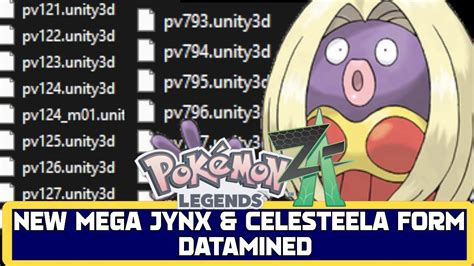 mega jynx|NEW MEGA JYNX & CELESTEELA FORM DATAMINED!! NEW .